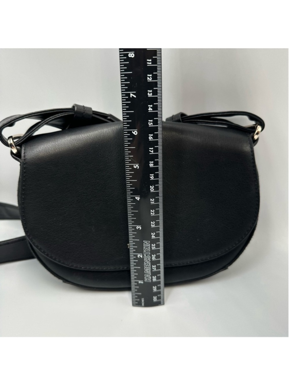 Ted Baker Women's Equenia Equestrian Mini Cross Body Bag Black Leather - Picture 10 of 16